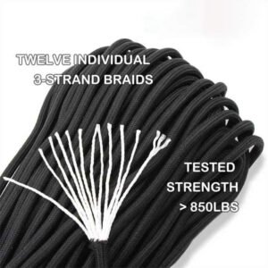 paracord manufacturer 黑色 1