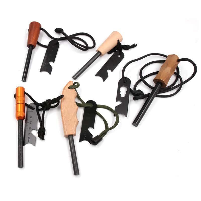 Fire starter kit assembly line and quality control inspection