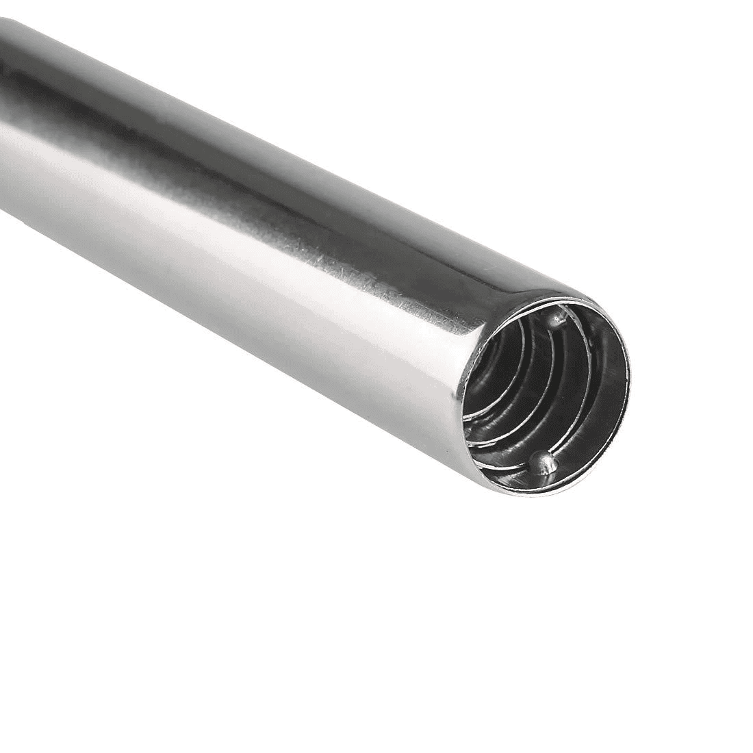 Internal structure of the 8-section telescopic fire pipe, an essential component for any wholesale fire starter kit to boost airflow.