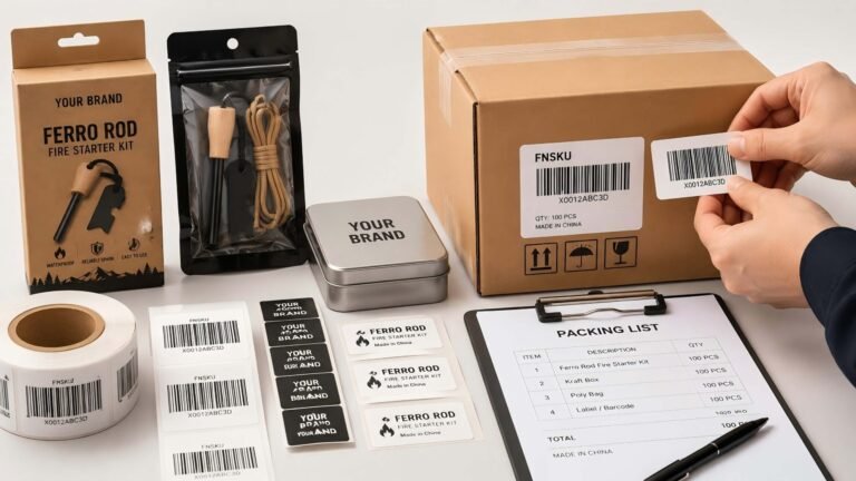 Bulk Ferro Rods Labeling scaled