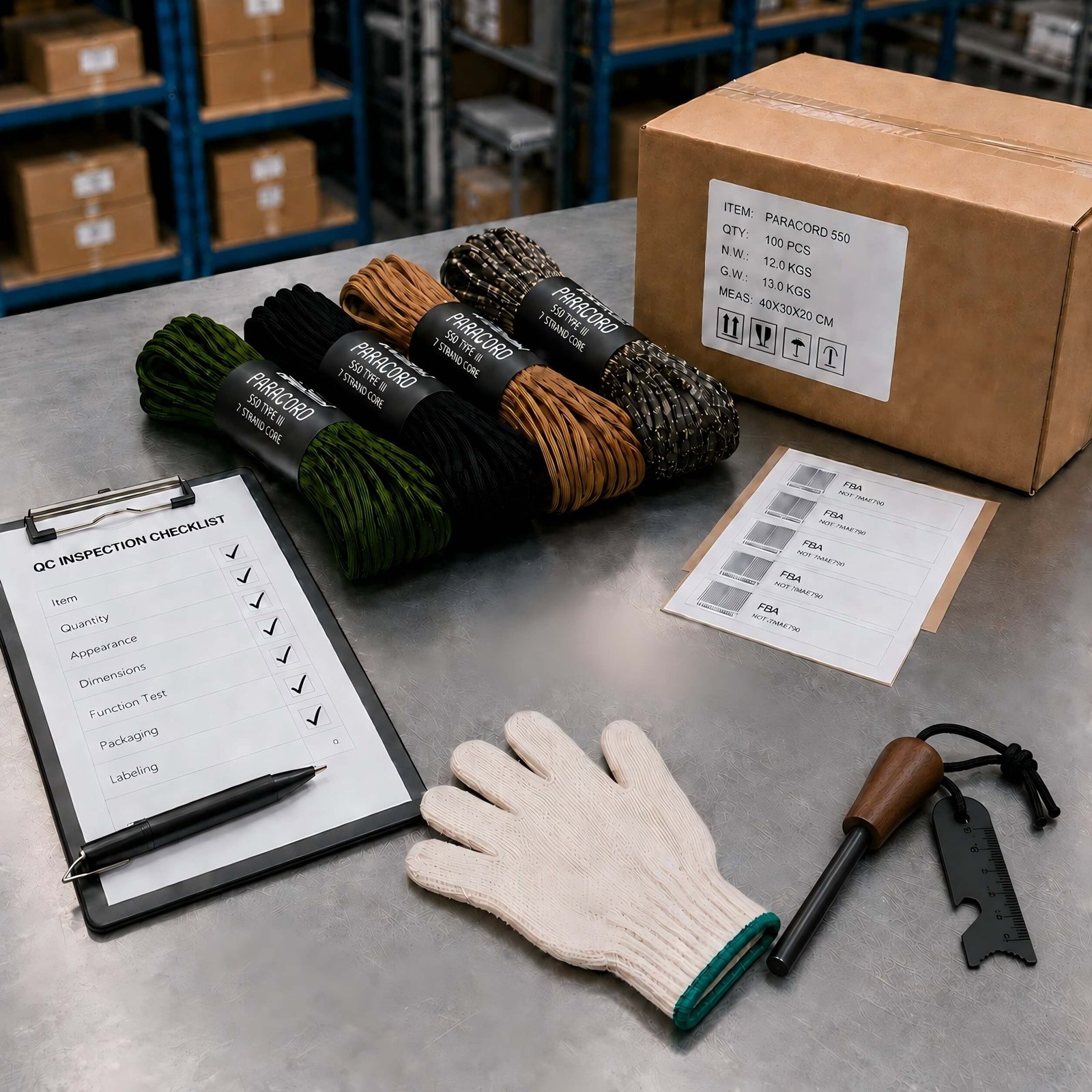 Bulk Ferro Rods Quality Control