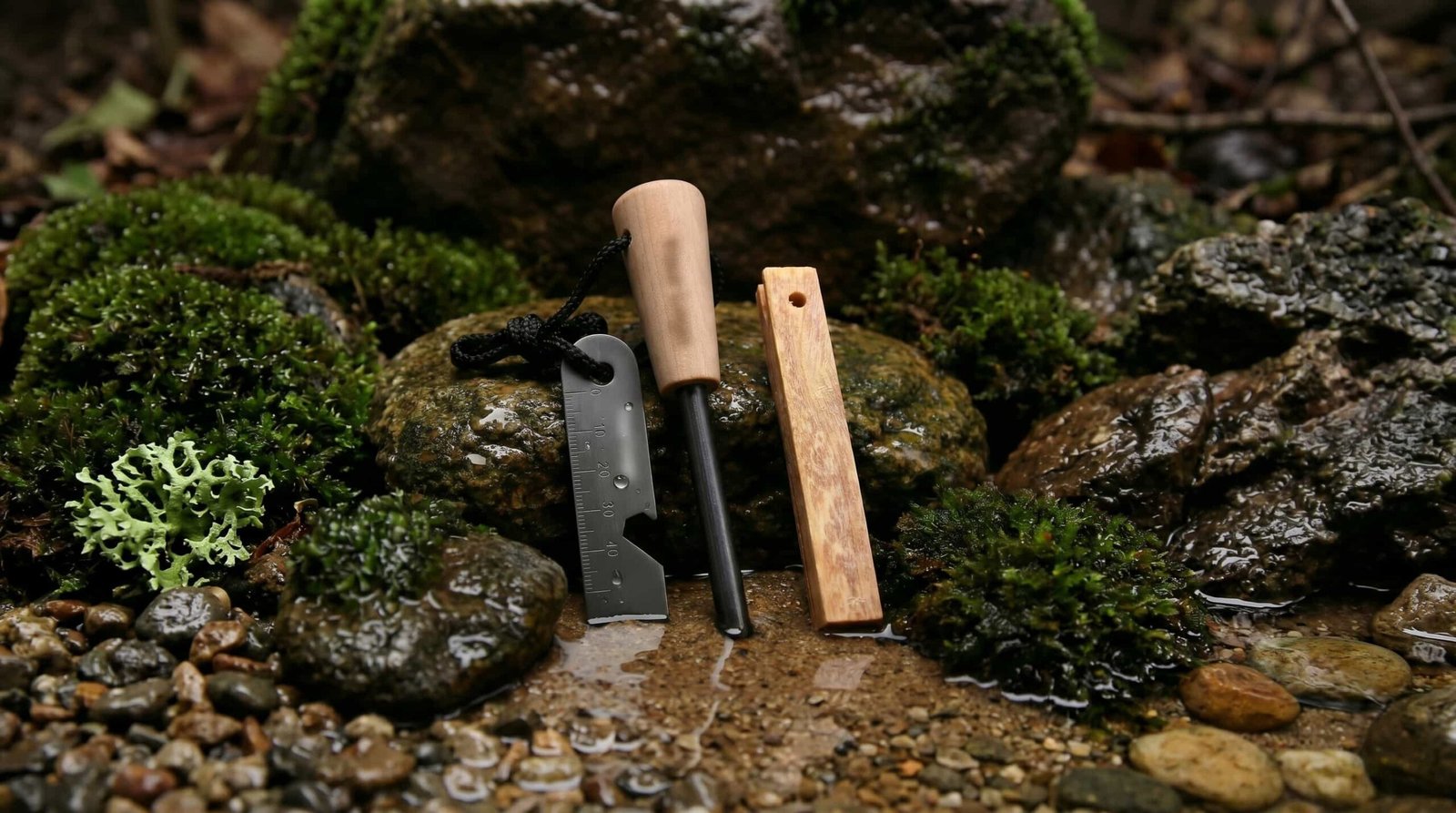 Bushcraft fire starter kit with custom OEM branding for Amazon seller