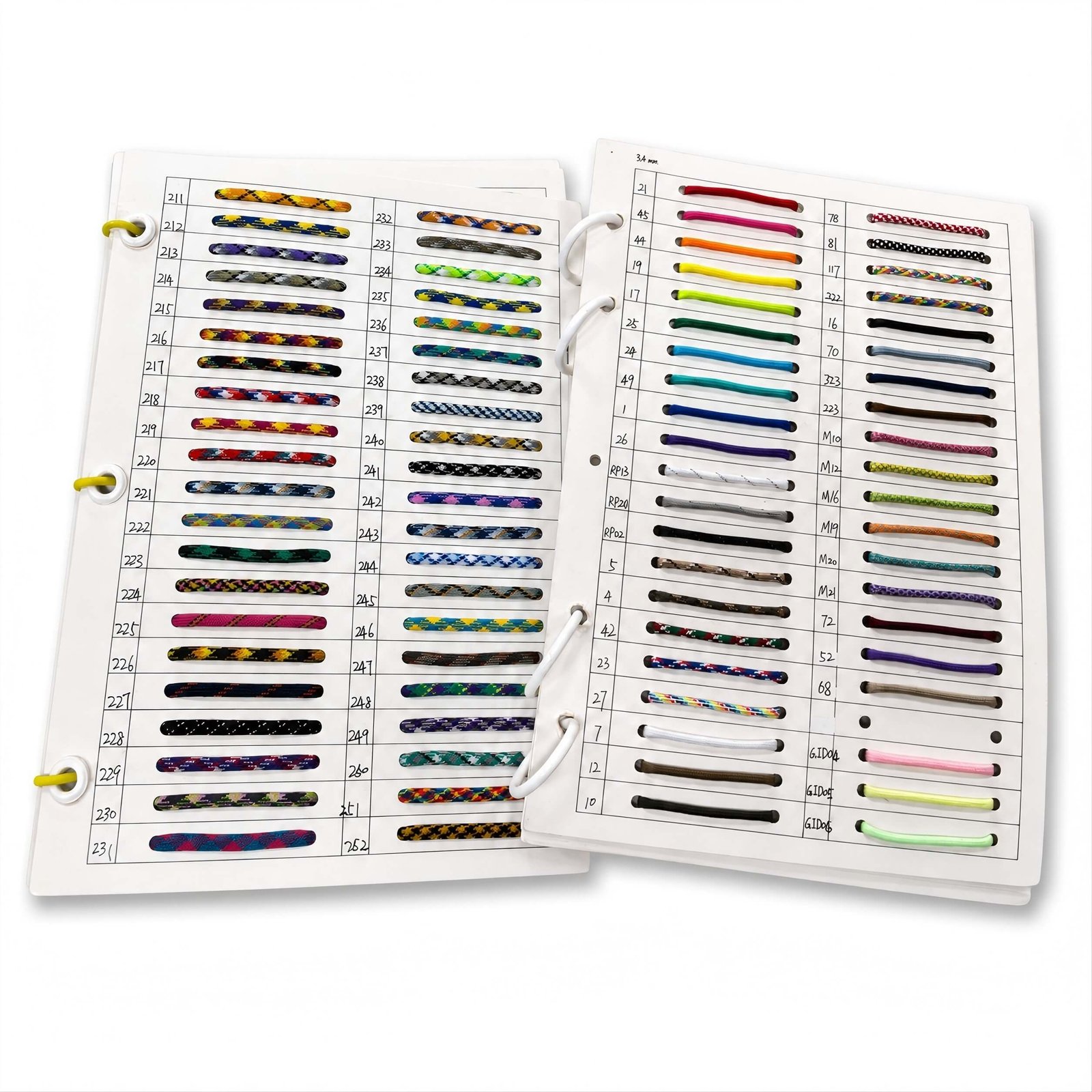 custom ferro rod color chart one