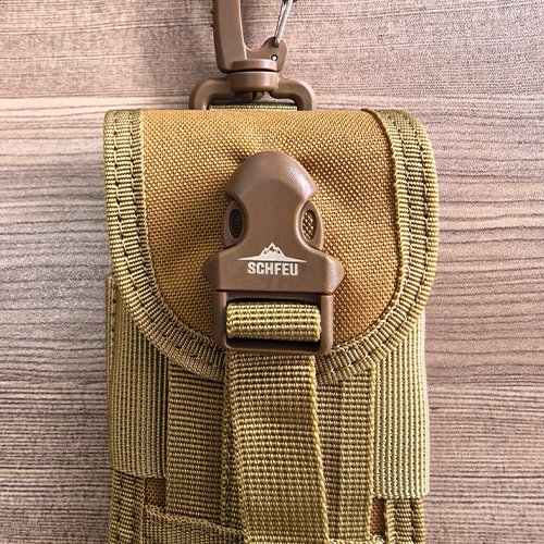 custom ferro rod molle bag laser logo