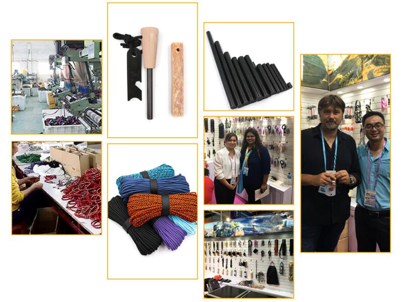 fire starter and paracord manufacturer about us first
