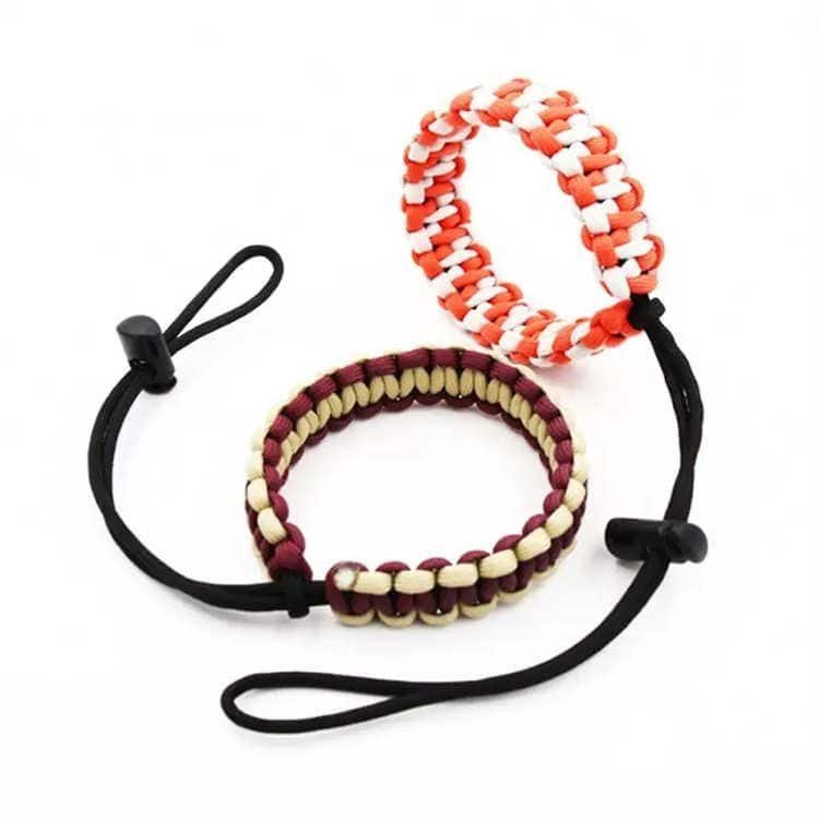 Wholesale red and white plus burgundy paracord camera wrist straps from paracord lanyard bulk distributor