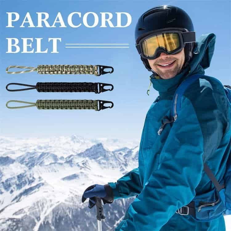 All-weather tactical PL02 wholesale paracord lanyard belt accessories for outdoor winter survival gear.