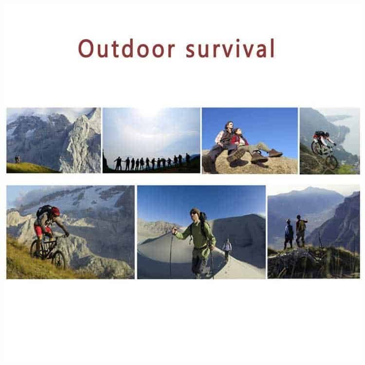 Outdoor survival gear applications for hiking and camping using wholesale products from bulk paracord manufacturer